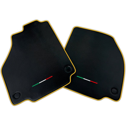 Carbon Fiber Floor Mats for Ferrari 488 Spider | Various Trim Colors