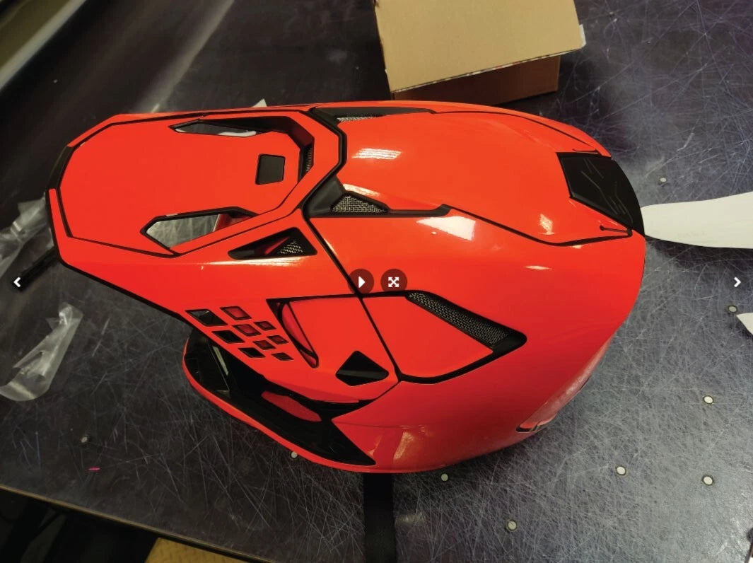 Custom Helmet Graphics for Alpinestars SM 10 XXL Aussie Style Wrap/Decals