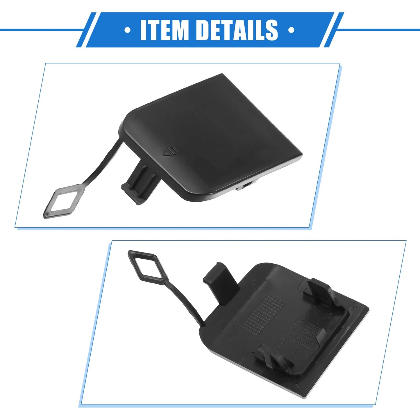 Front Bumper Tow Hook Eye Hole Cover for Mercedes-Benz S 430 (2003-2006)