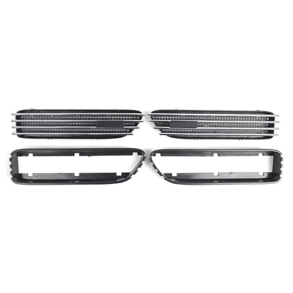 1 Pair ABS Side Fender Air Flow Vents Grille for BMW E46 M3 (2001-2006)