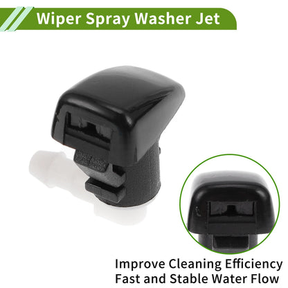 Windshield Washer Nozzle  Black for Jeep Cherokee (2014-2017)