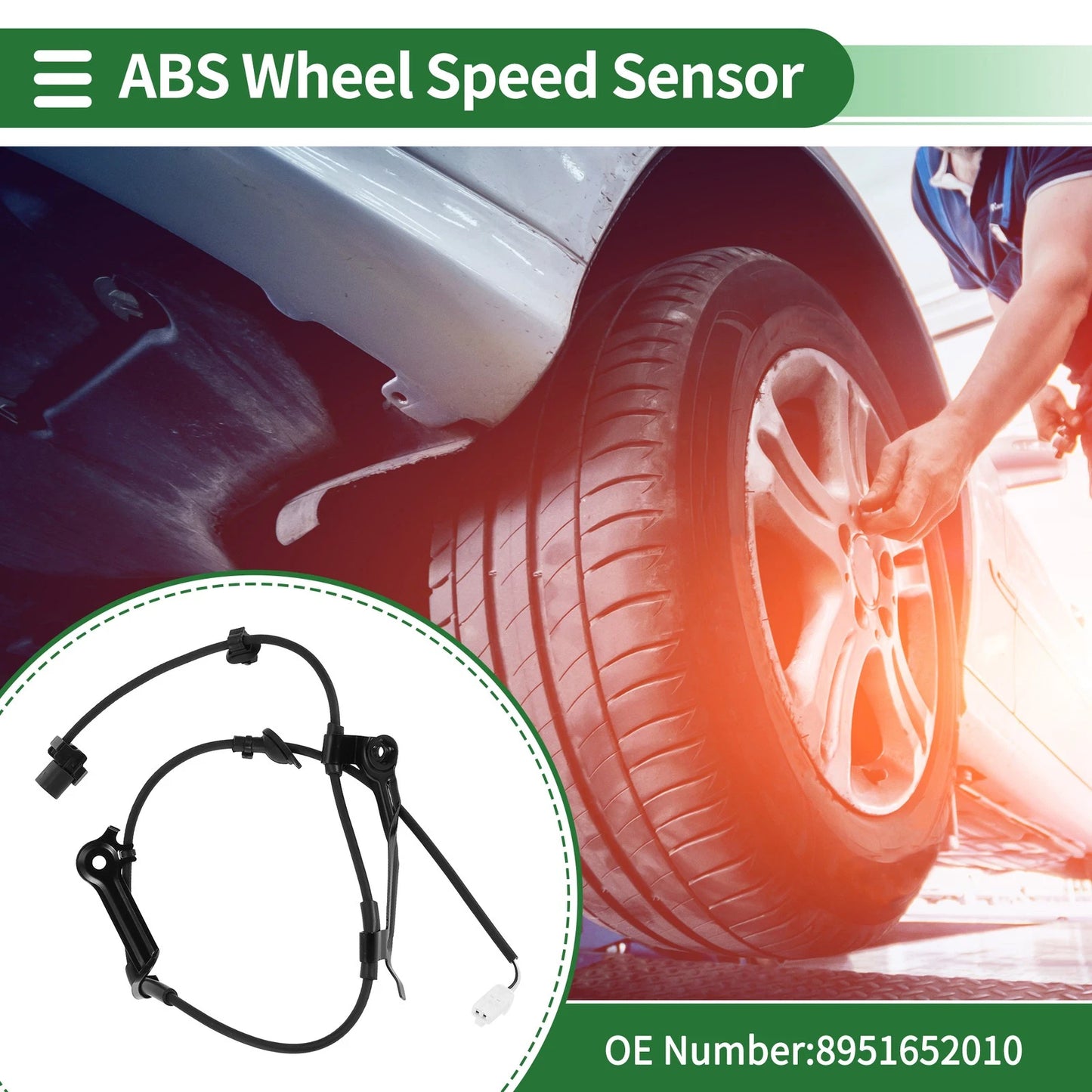 ABS Wheel Speed Sensor for Toyota Vios Echo Rear Right