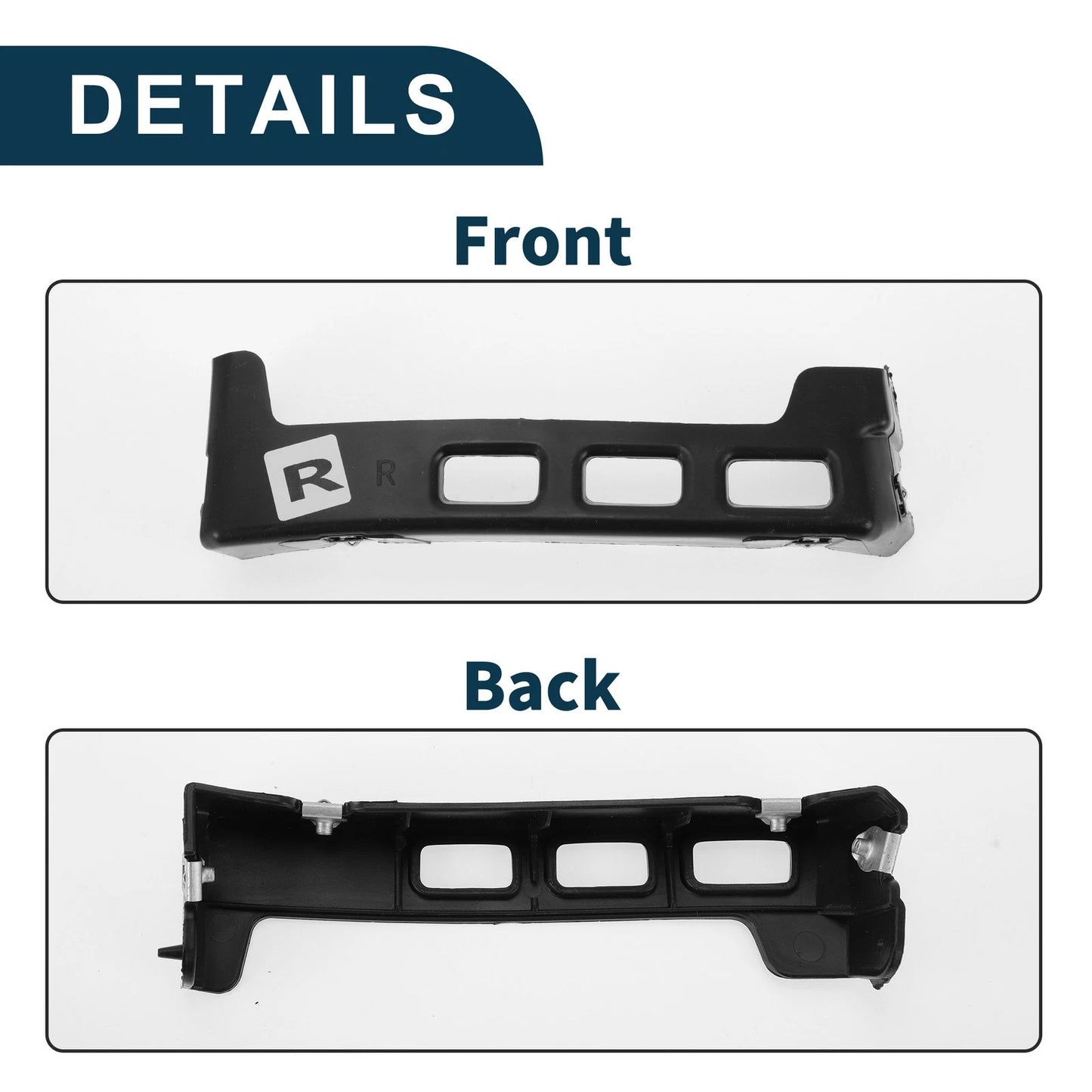 1pc Right Front Bumper Retainer Bracket for Chevrolet Equinox (2018 - 2022)