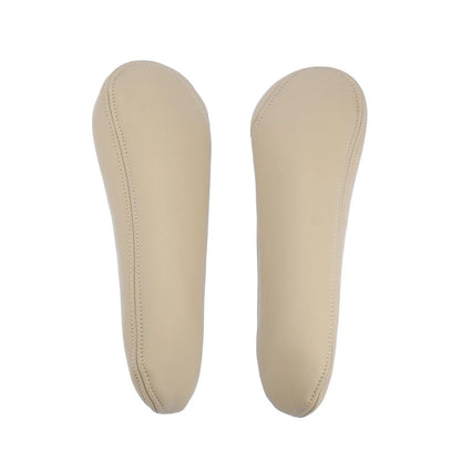Beige Microfiber Leather Front Seat Armrest Cover for Toyota Sienna (2011-2023)
