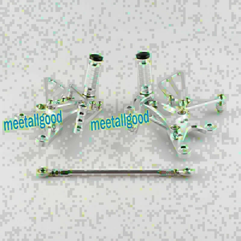 CNC Aluminum Adjustable Racing Rearset Footpegs for Yamaha YZF R1 (2004-2006)
