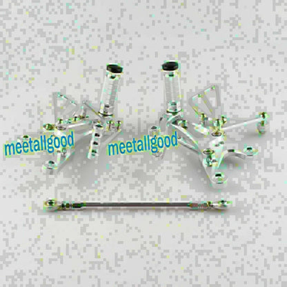 CNC Aluminum Adjustable Racing Rearset Footpegs for Yamaha YZF R1 (2004-2006)