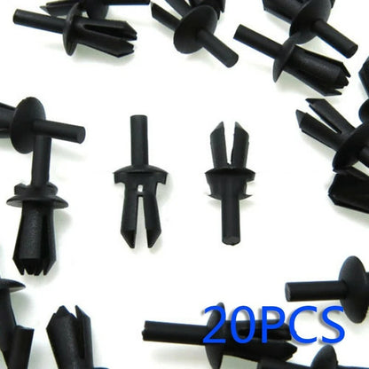 Car Fastener Clip 20x Bumper Fender Trim Rivet Accessories for DURABLE