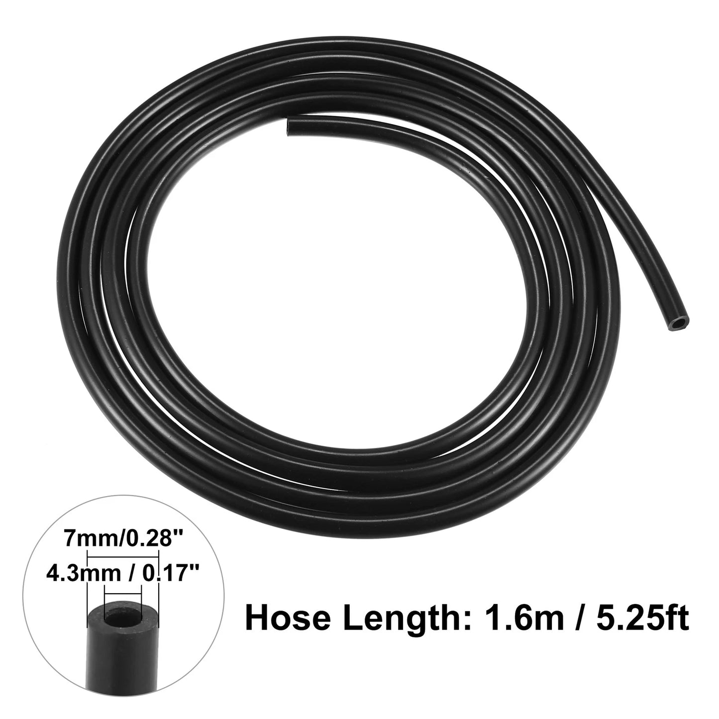 Windshield Washer Nozzles & 2.5m Hose for Subaru Impreza (2008-2011)