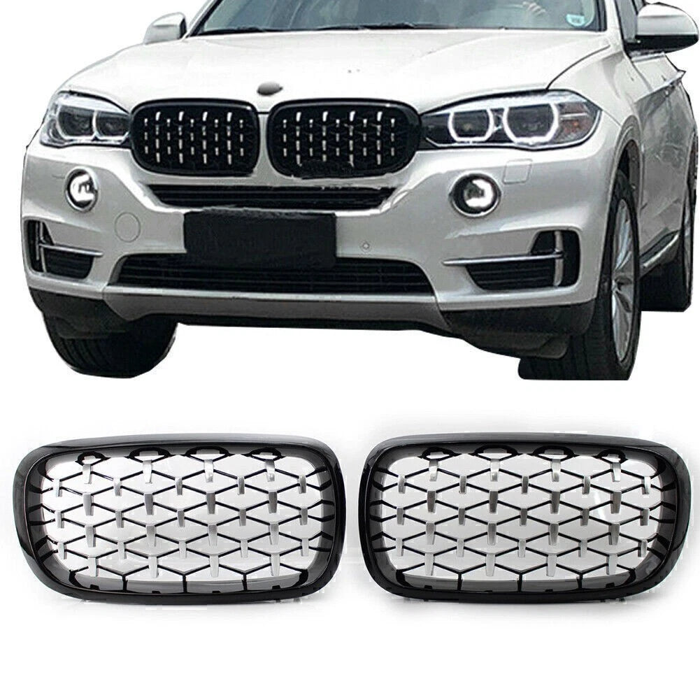 Honeycombe Front Mesh Grill Bumper Grille for BMW X5 (2014-2016)