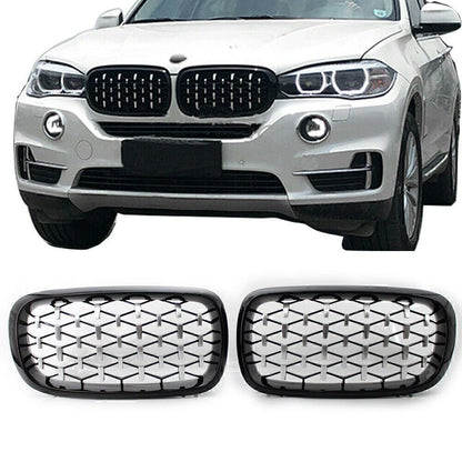 Honeycombe Front Mesh Grill Bumper Grille for BMW X5 (2014-2016)