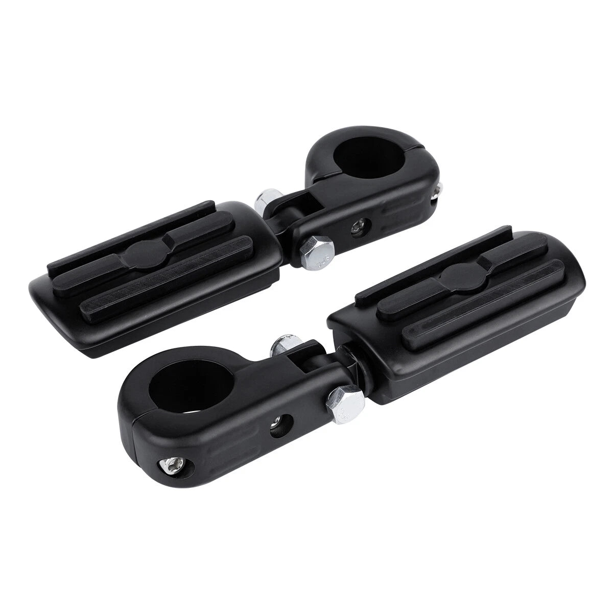 1-1/4" Highway Bar Foot Pegs Clamps for Harley Touring Electra Road Glide (2009-2023)