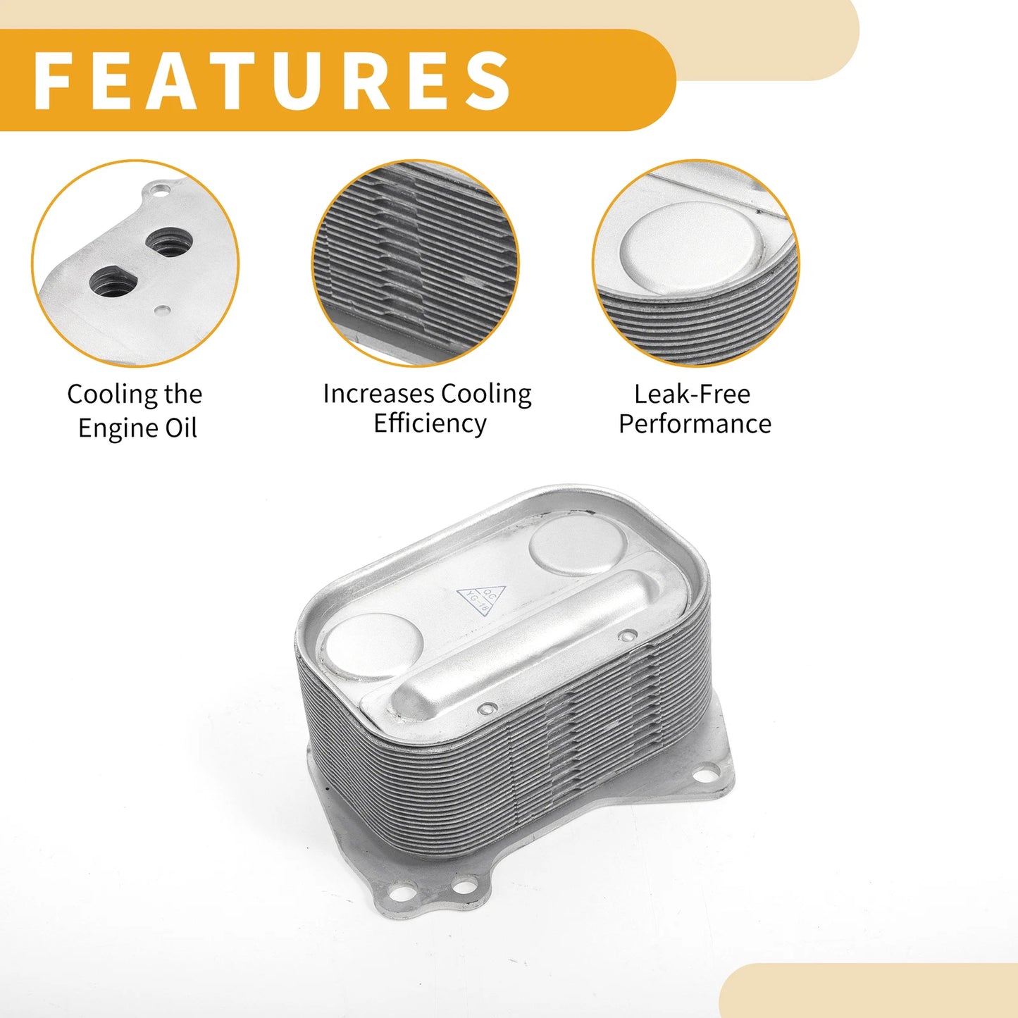 Engine Oil Cooler for BMW 320i (2012-2016) 1 x Trans Cooler