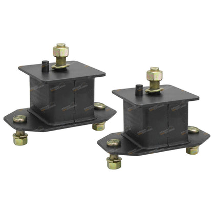 2 x Rear Transmission Mounts for Coaster BB50R HZB50R 1HZ 15B-FTE (1993–2006)