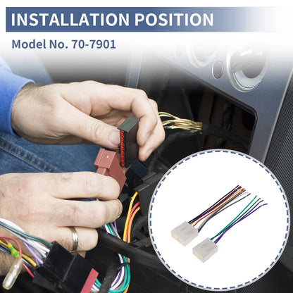 Car Stereo CD Player Wiring Harness for Mazda 323 (1990-1994)