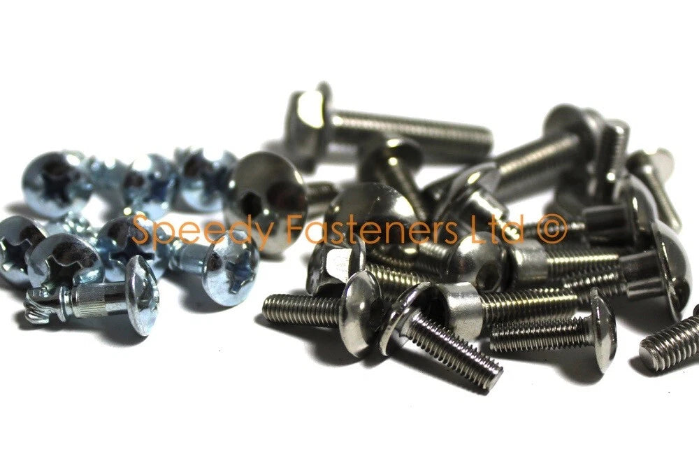 Stainless Fairing Bolt Kit with Dzus Fasteners for Honda VFR750F (1986–1987)