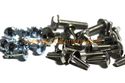 Stainless Fairing Bolt Kit with Dzus Fasteners for Honda VFR750F (1986–1987)