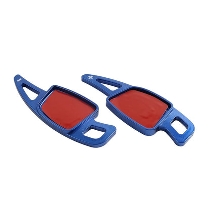 Blue Steering Wheel Shifter Paddle Extensions for Audi A3 A4 A5 A6 A7 S4 S5
