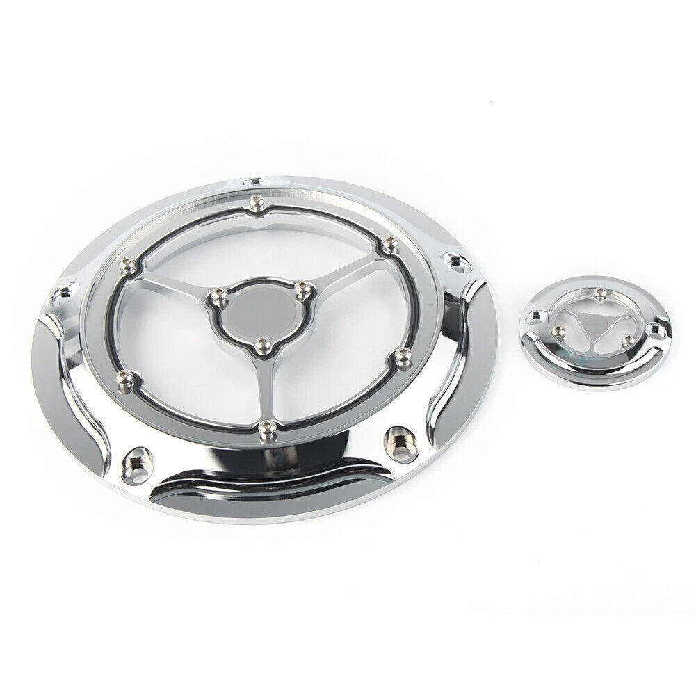 Clarity Derby & Timer Timing Covers for Harley Touring Chrome 2016-2023