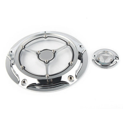 Clarity Derby & Timer Timing Covers for Harley Touring Chrome 2016-2023