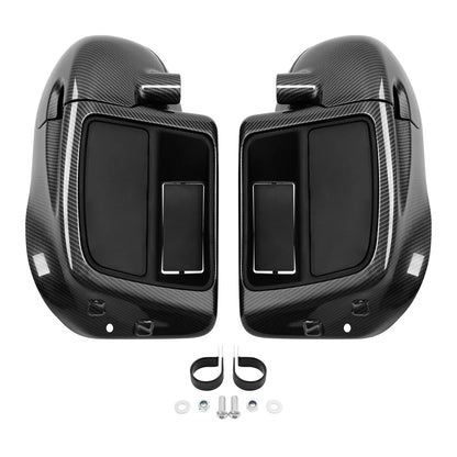Carbon Fiber Lower Vented Fairing Glove Box for Harley Electra Glide (2014-2024)