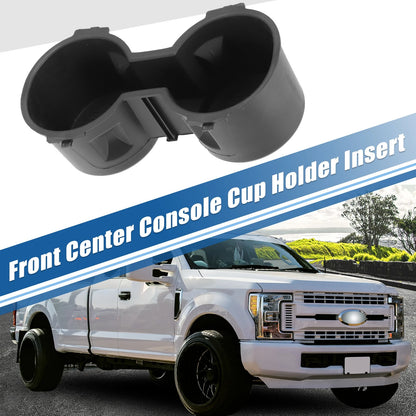 Center Console Cup Holder Insert for Ford F-150 F-250 F-350 (2015-2023)
