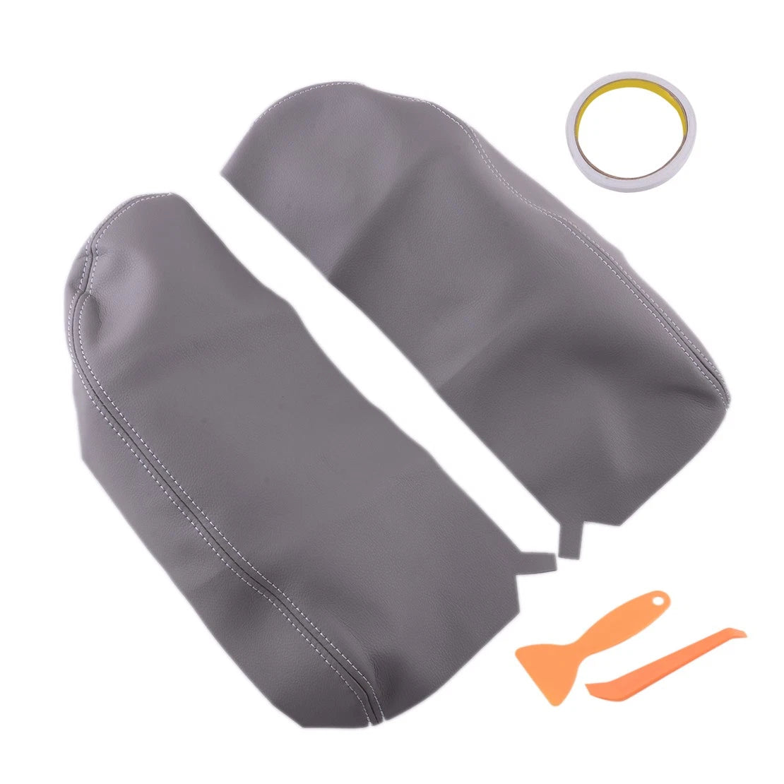 Leather Center Console Lid Armrest Cover Skin for Acura RDX (2007-2012)