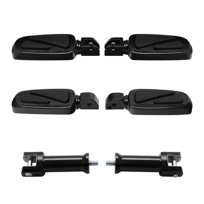 Driver & Passenger Footpegs Bracket for Harley Softail Fat Boy (2018-2025)