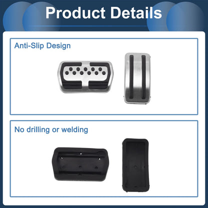 Automatic Foot Accelerator Pedal Covers for Ford Focus (2012-2016)