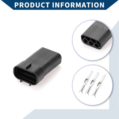 3 Pin Intake Air Pressure Sensor Connector for Toyota