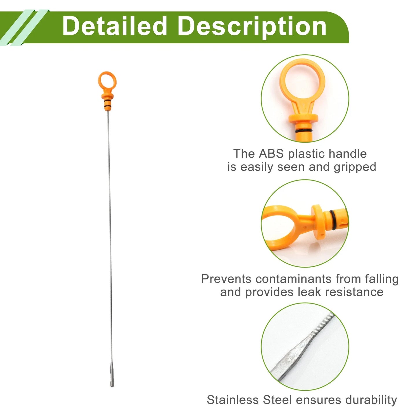 Engine Oil Dipstick for Chevrolet Cobalt 4 Cyl 2.0L (2005 - 2008)