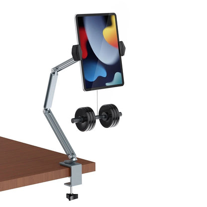 Tablet Phone Mount Holder - Flexible Arm Universal Lazy Clip for Bed Desk