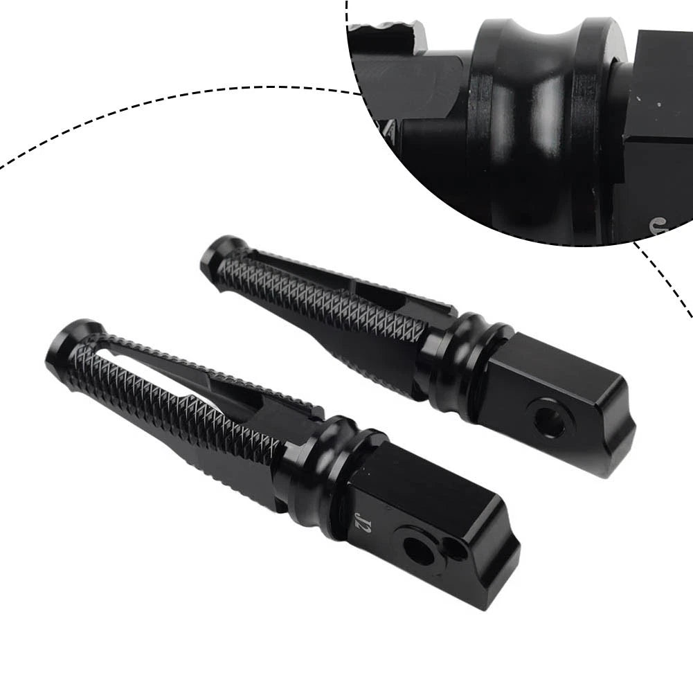 Passenger Footrest Rear Foot Pegs for Aprilia GPR125 GPR150 (2017-2023)