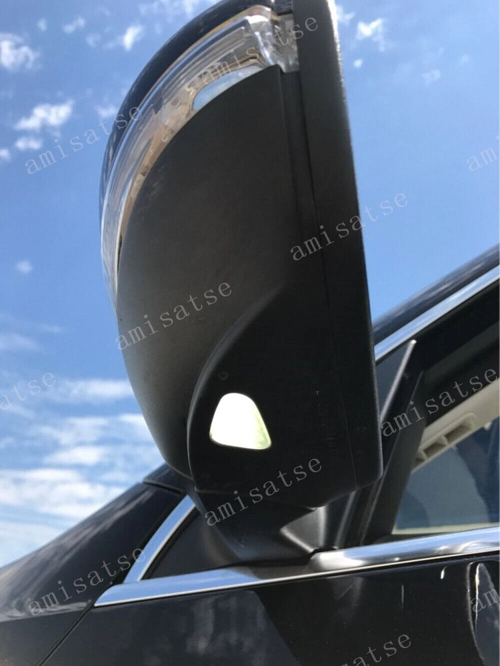 2 x LED Side Mirror Puddle Lights for Volkswagen EOS, Passat B7, CC (2006-2016)