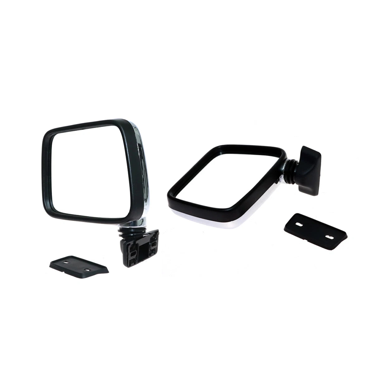 Chrome Side Door Mirror x2 for isuzu KB250/280 KB42 Bedford KB