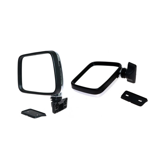 Chrome Side Door Mirror x2 for isuzu KB250/280 KB42 Bedford KB