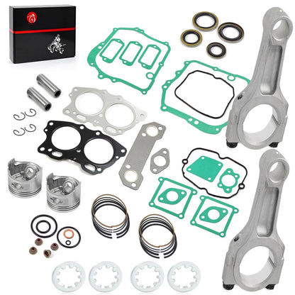 64.50mm Piston Ring Gasket Connecting Rod Kit for EZGO Golf Cart 295cc (1991–2008)