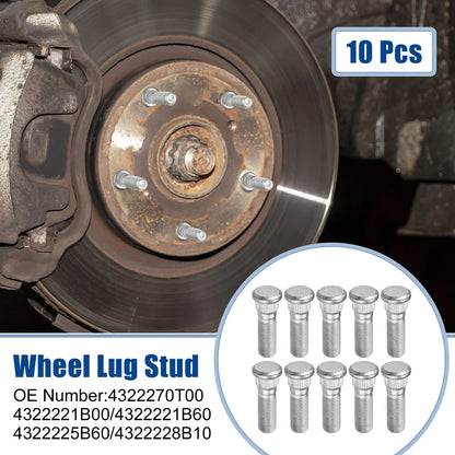 10pcs M12x1.25 Wheel Lug Stud for Infiniti EX35 FX35
