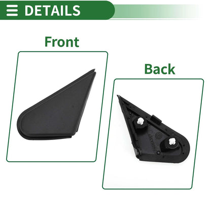 Front Left Pillar Triangle Trim for Mitsubishi Lancer Evolution (2008-2015)