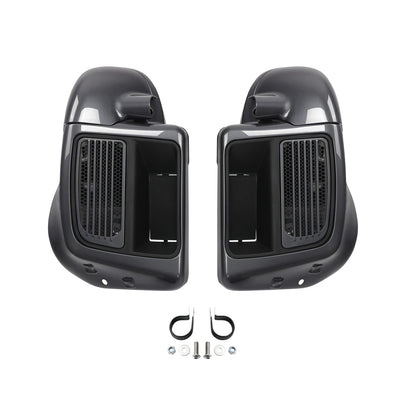 Vented Fairings for Harley Electra Glide 2014-2023 Gauntlet Gray Metallic