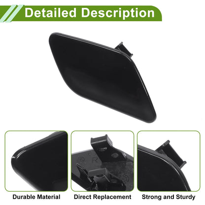 Washer Nozzle Cover for Porsche Cayenne 92A 2015-2017 Black