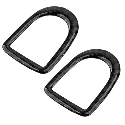 Carbon Fiber Door Lock Pin Covers for Ford Mustang GT (2015-2023)