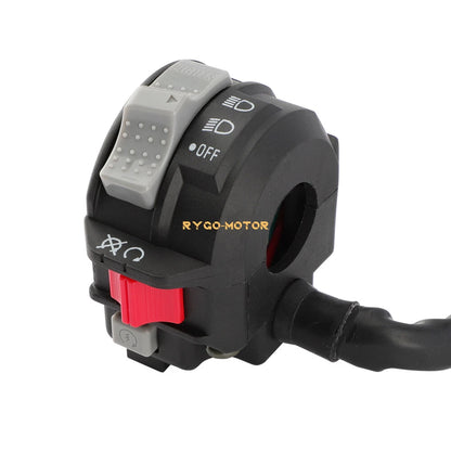 Left Handlebar Switch Start/Off Headlight for Yamaha Moto 4 YFM200DX (1986–1989)