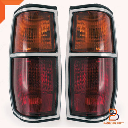 Chrome Trim Tail Lights for Nissan Datsun 720 UTE (1980-1986)