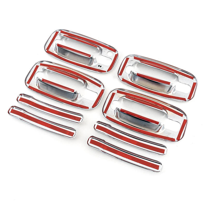 Chrome 4Dr Handle & Tailgate Covers for 1999-2006 Chevy Silverado GMC Sierra