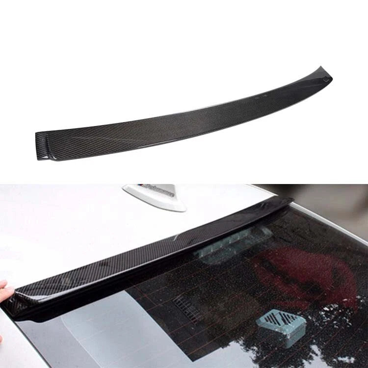 Real Carbon Fiber Rear Roof Window Spoiler For BMW F30 F35 2012-2018