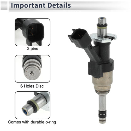 Fuel Injector 6.2L Black for Chevrolet Camaro (2017-2018)