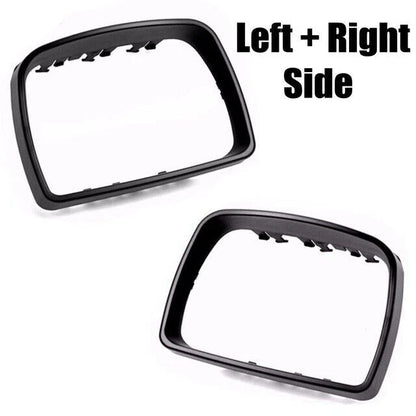 Rearview Mirror Cover Bezel Cap Trim Ring for 2000-2006 BMW X5 E53 (2 x)