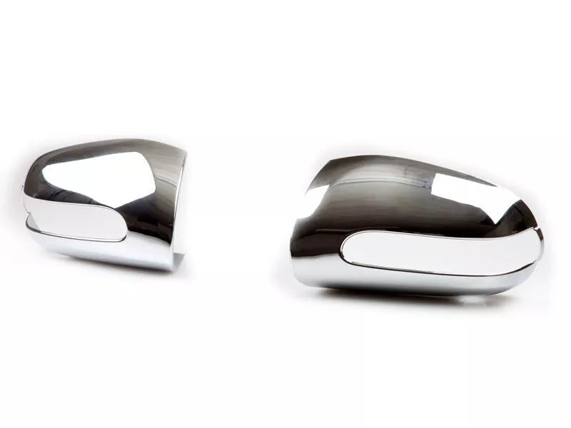 Chrome Door Mirror Covers for Mercedes Benz S-Class W220 W215 (2000-2006)