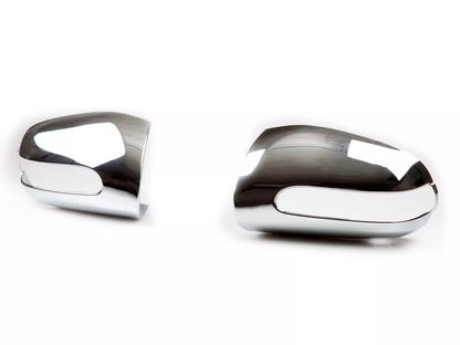 Chrome Door Mirror Covers for Mercedes Benz S-Class W220 W215 (2000-2006)