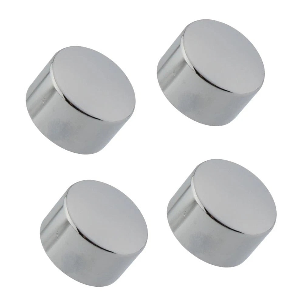 4 x CNC Billet Head Bolt Cover Caps for Triumph T120 Thruxton Scrambler (2016-2023)